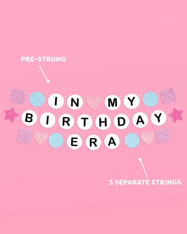xo, Fetti - Birthday Era Banner, Swiftie Birthday - The Disco Edit