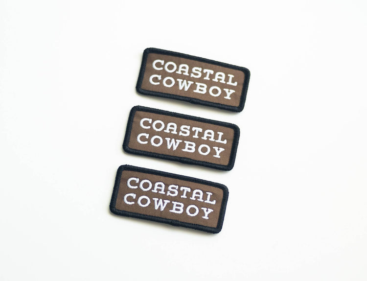 Kulana Stickers - Coastal Cowgirl and Cowboy Embroidered Iron on Patch Pack: No - The Disco Edit