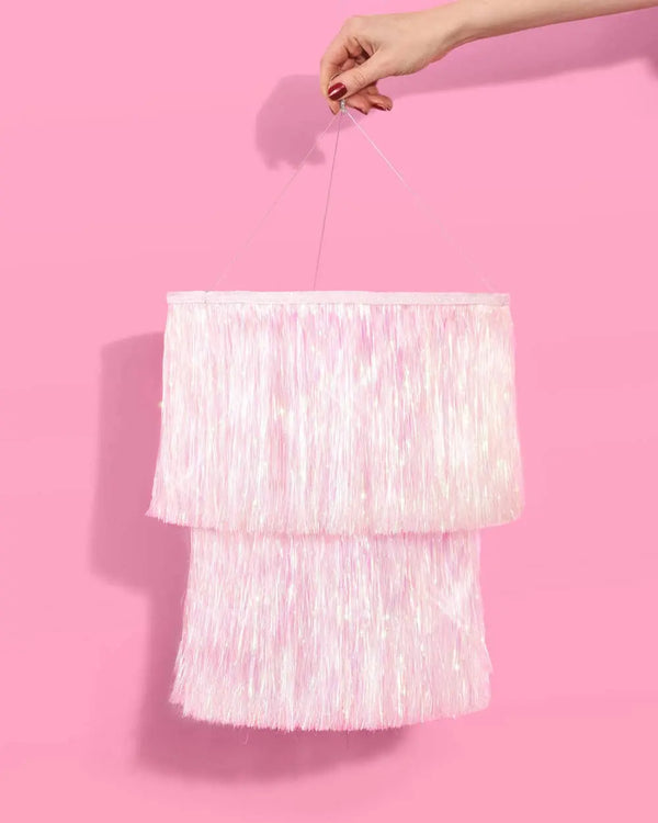 Iridescent Party Chandelier - The Disco Edit