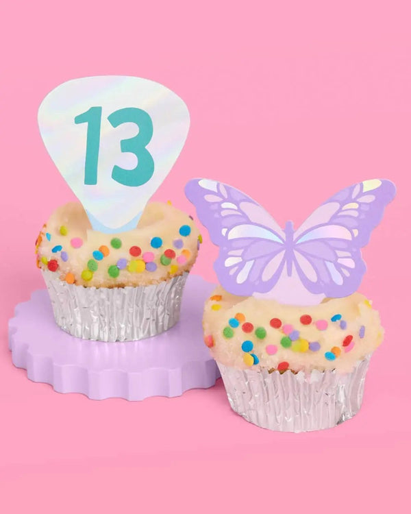 xo, Fetti - I'm the Problem Toppers - 24 cupcake toppers - The Disco Edit
