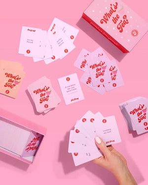 xo, Fetti - What's the Tea? Game - group card game - The Disco Edit