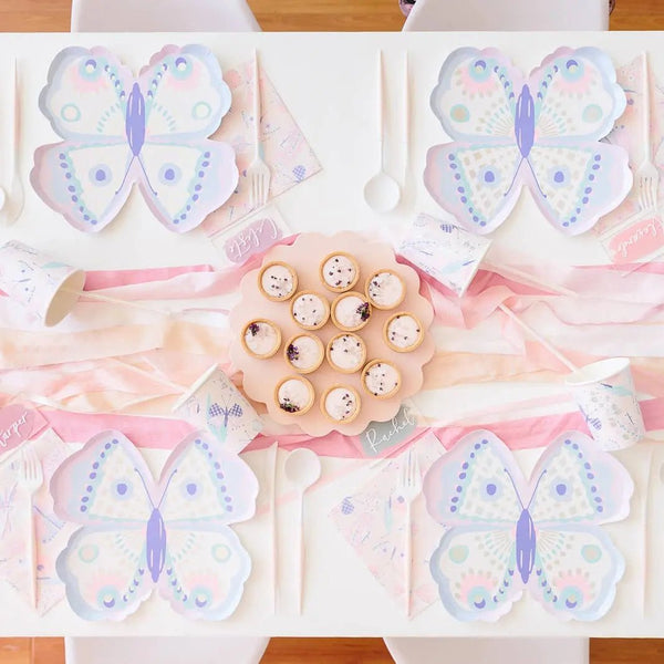 Jollity & Co. + Daydream Society - Flutter Large Plates - 8 Pk. - The Disco Edit