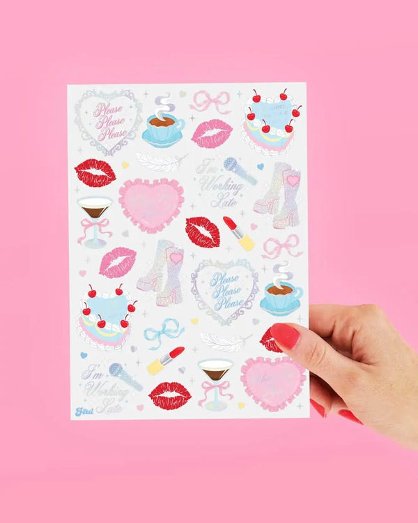 Short & Sweet Temp Tattoos - The Disco Edit