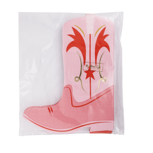 My Mind’s Eye - CWG1038 - Boot Shaped Paper Dinner Napkin - The Disco Edit