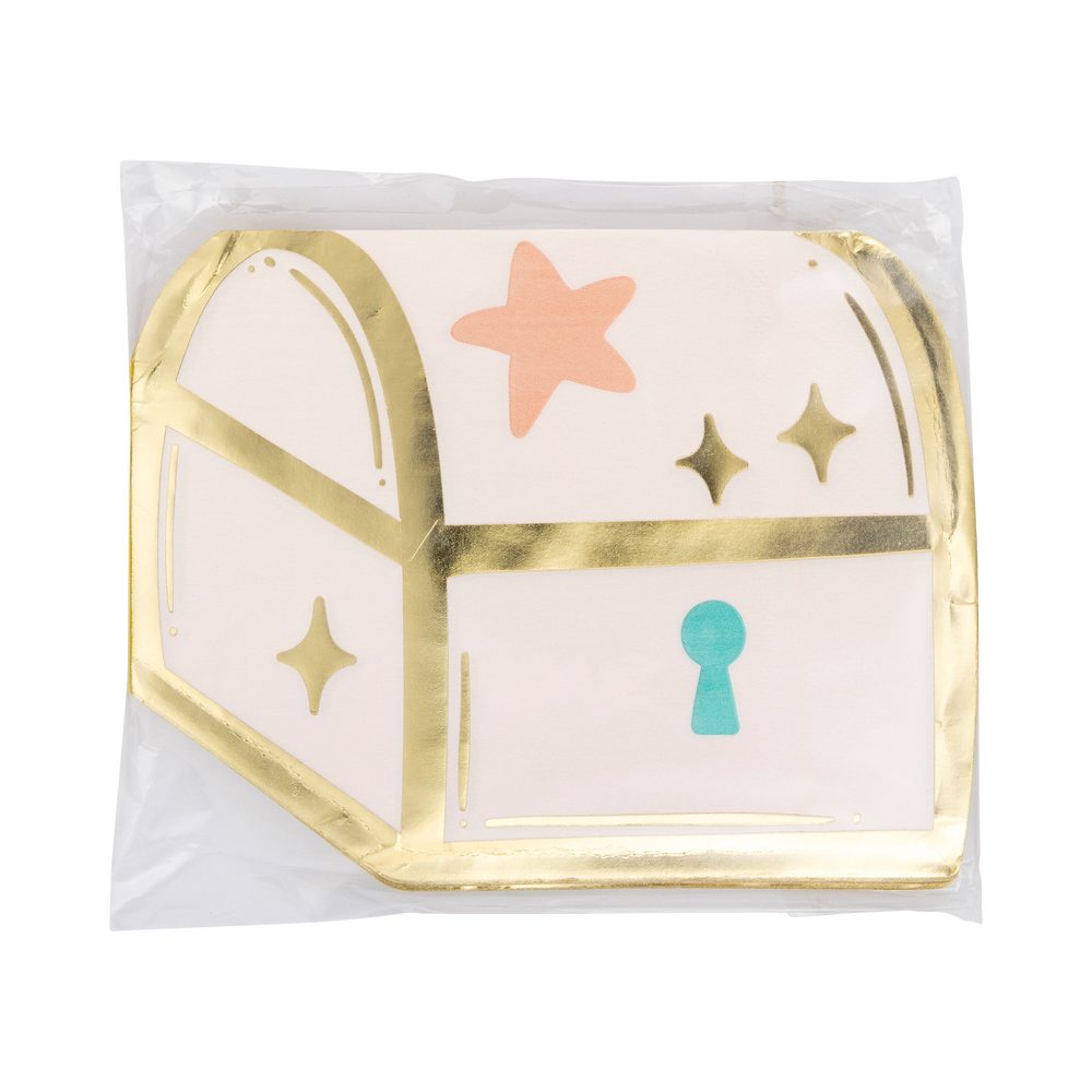 My Mind’s Eye - PLMER37 - Mermaid Treasure Chest Napkin