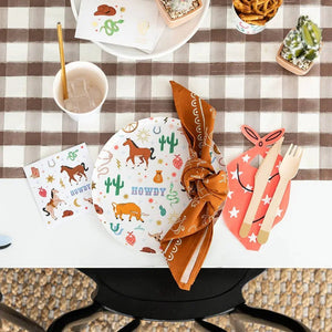 Jollity & Co. + Daydream Society - Yeehaw "Bandana" Guest Napkins - The Disco Edit