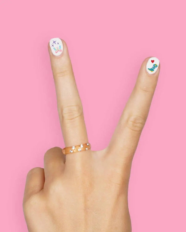 Era's Nail Stickers, Girl Swiftie Gift, Activity - The Disco Edit