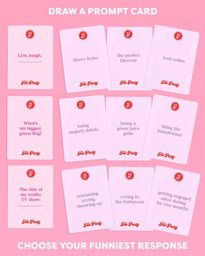 xo, Fetti - What's the Tea? Game - group card game - The Disco Edit
