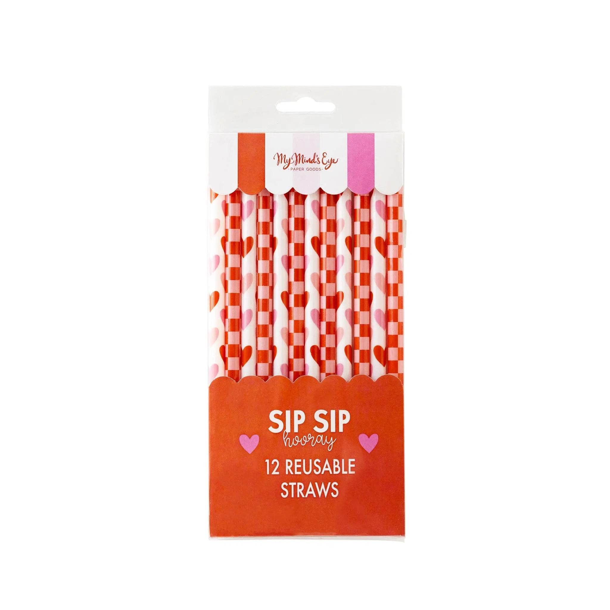 My Mind’s Eye - VAL1016 - Heart You Reusable Straws - The Disco Edit