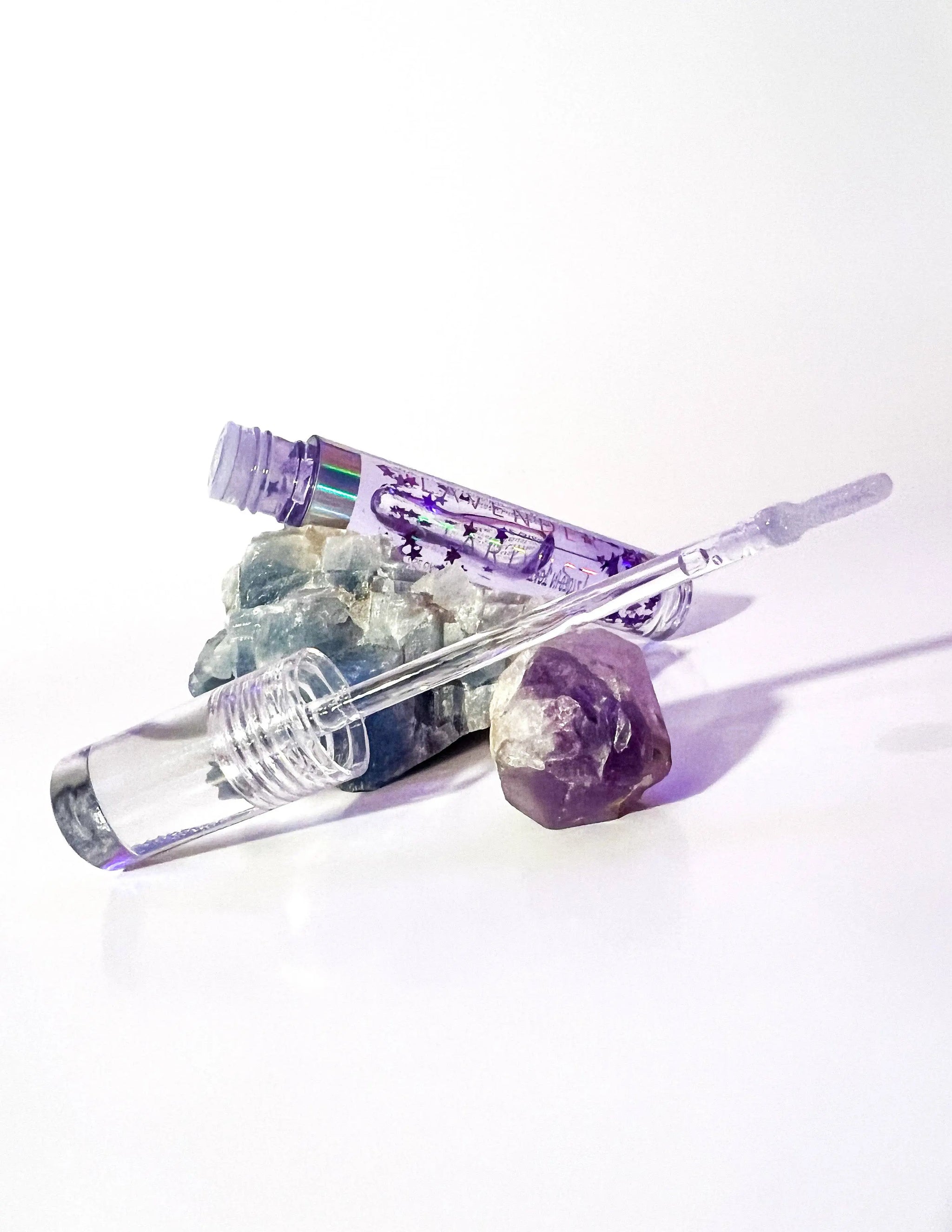 Lavender Stardust - SPARKLE COSMIC GLOSS: PURPLE RAIN: .15 oz Lavender Stardust