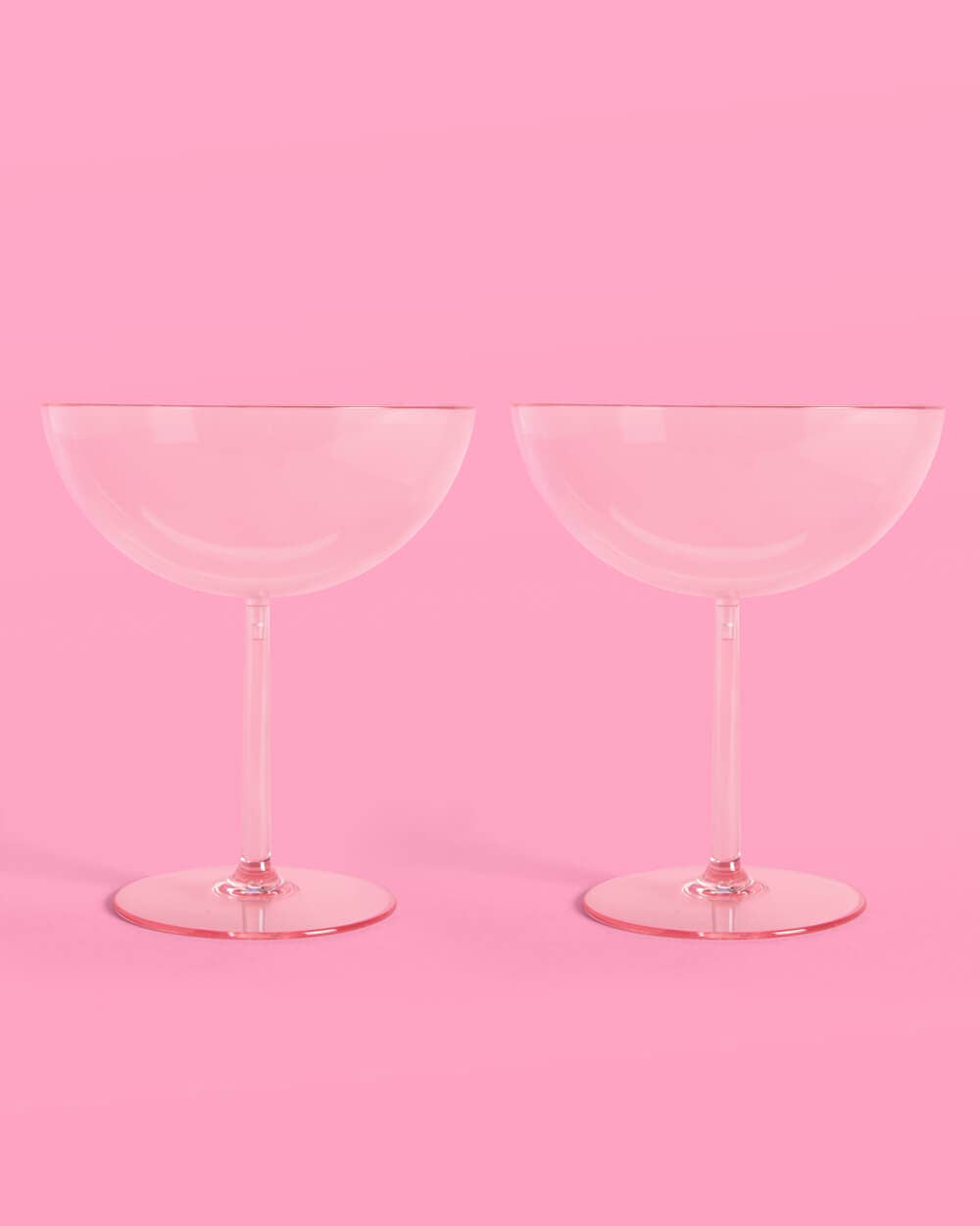 xo, Fetti - Cute Coupe Set - 4 plastic glasses - The Disco Edit