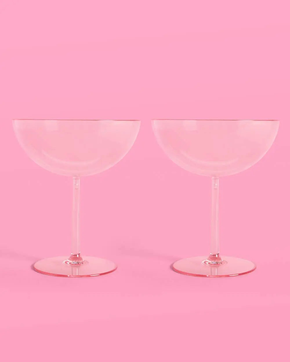 xo, Fetti - Cute Coupe Set - 4 plastic glasses - The Disco Edit