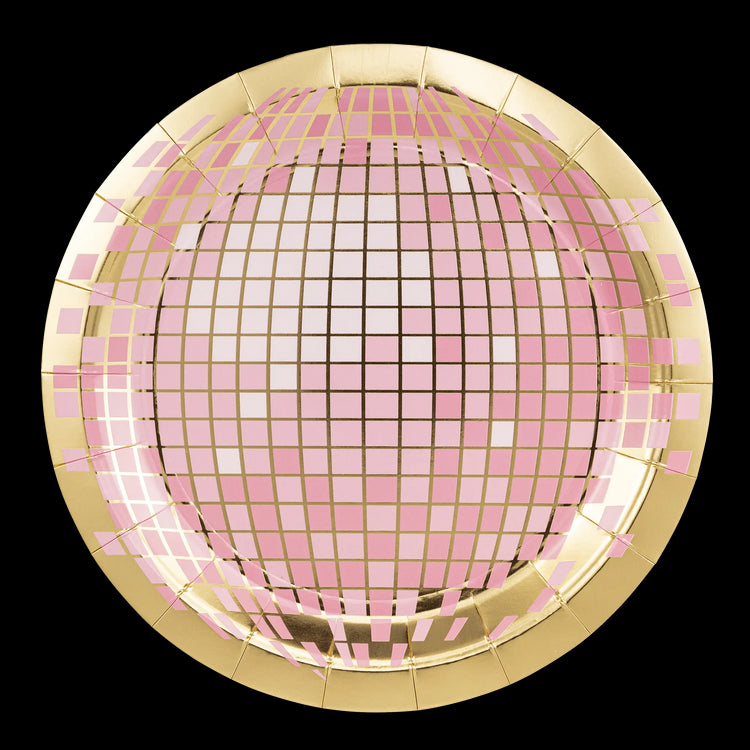 My Mind’s Eye - CWG1042 - Disco Ball Paper Plate - The Disco Edit