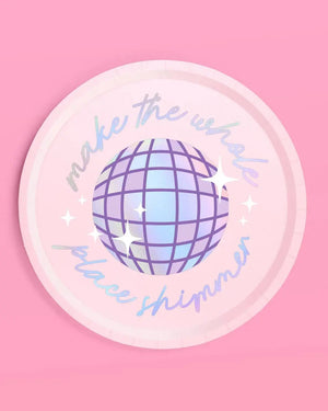 xo, Fetti - Era's Party Paper Plates | 24pc 9" |Party Tableware - The Disco Edit