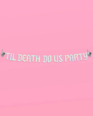 xo, Fetti - Till Death Banner - two piece banner - The Disco Edit