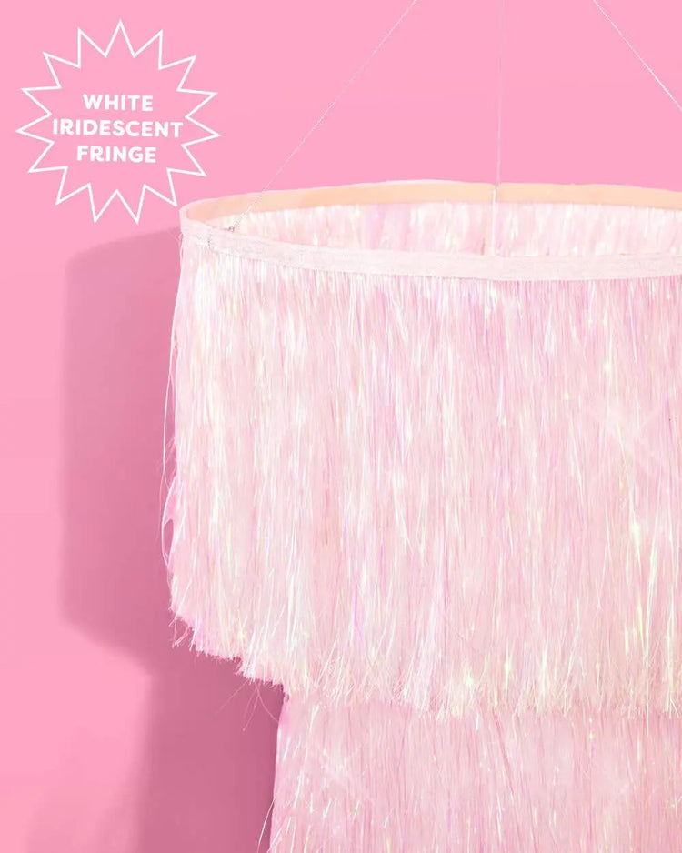 Iridescent Party Chandelier - The Disco Edit