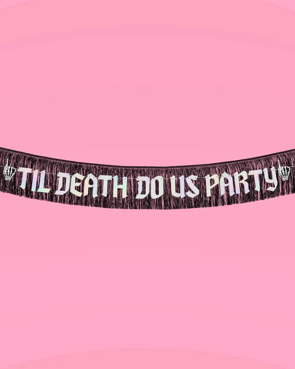 xo, Fetti - Till Death Banner - two piece banner - The Disco Edit