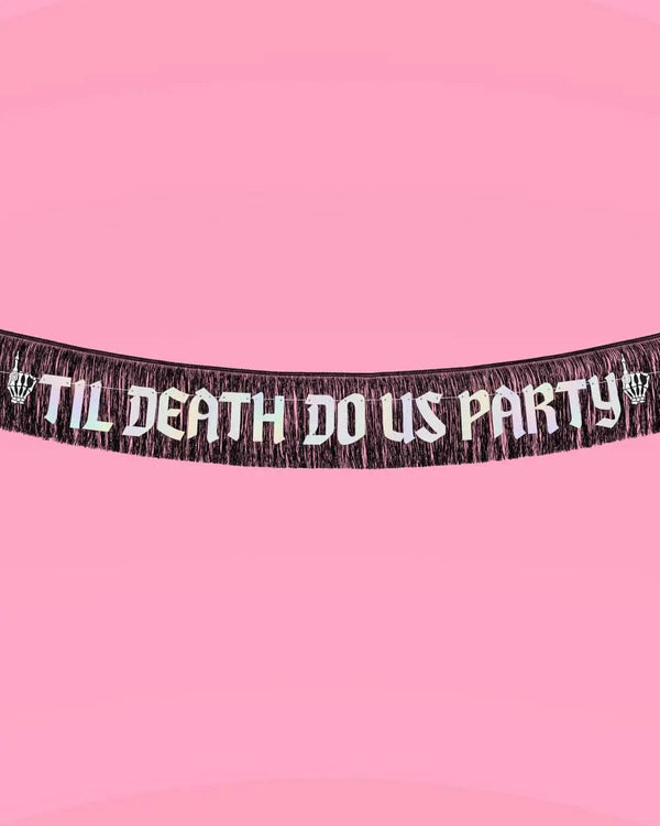 xo, Fetti - Till Death Banner - two piece banner - The Disco Edit