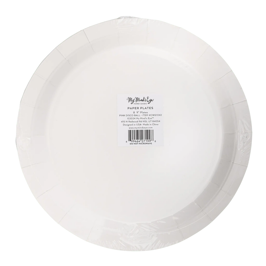 My Mind’s Eye - CWG1042 - Disco Ball Paper Plate - The Disco Edit