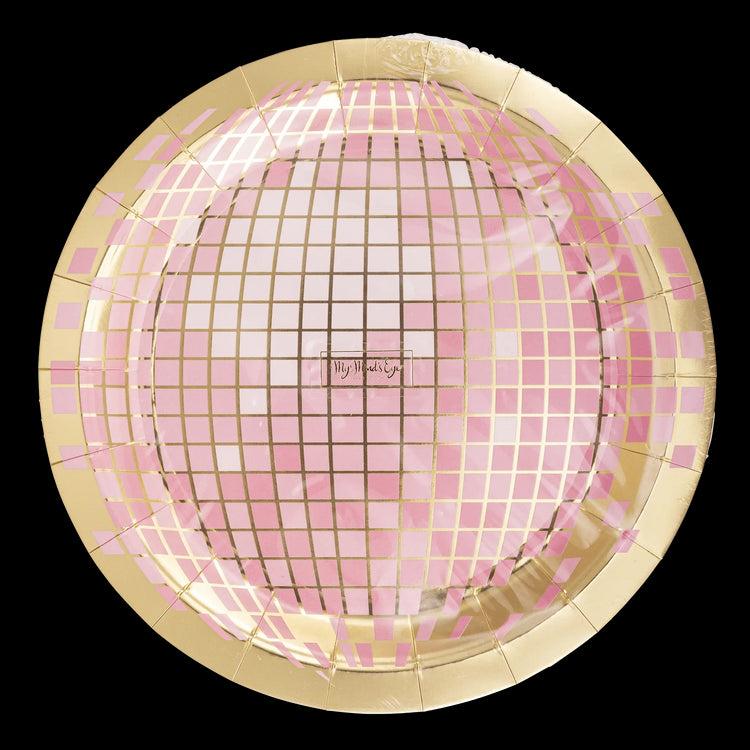 My Mind’s Eye - CWG1042 - Disco Ball Paper Plate - The Disco Edit