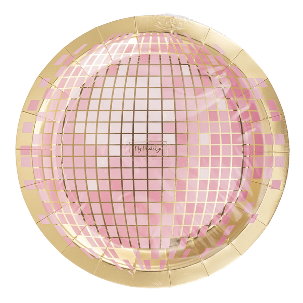 My Mind’s Eye - CWG1042 - Disco Ball Paper Plate - The Disco Edit