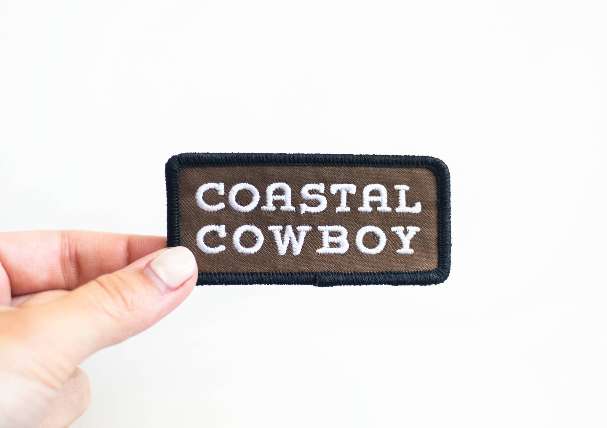 Kulana Stickers - Coastal Cowgirl and Cowboy Embroidered Iron on Patch Pack: No - The Disco Edit