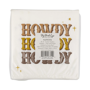My Mind’s Eye - PLCTS39 - Cowboy Howdy Cocktail Napkin - The Disco Edit