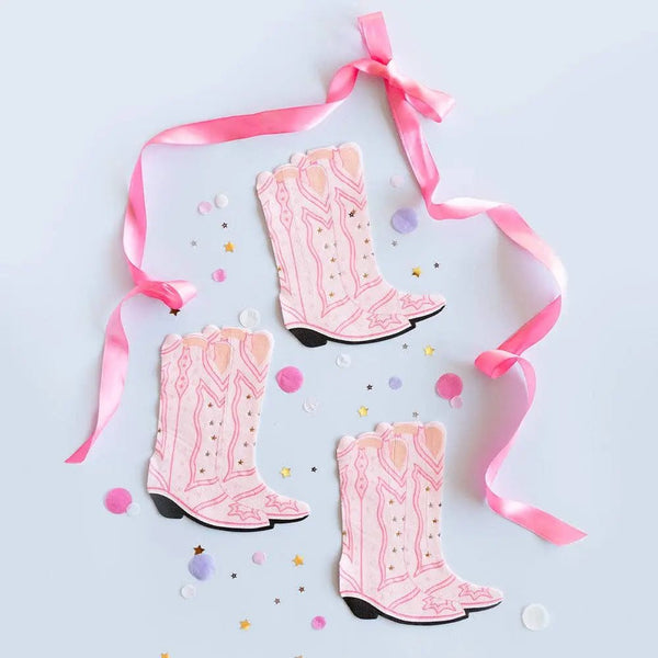Jollity & Co. + Daydream Society - Pony Tales Large "Boot" Napkins - The Disco Edit