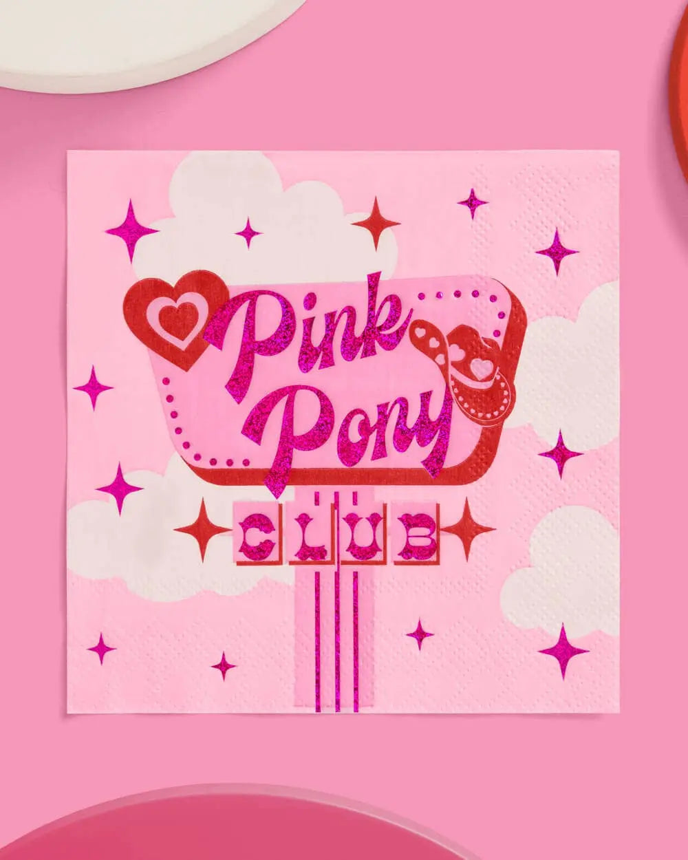 Pink Pony Club Napkins - The Disco Edit