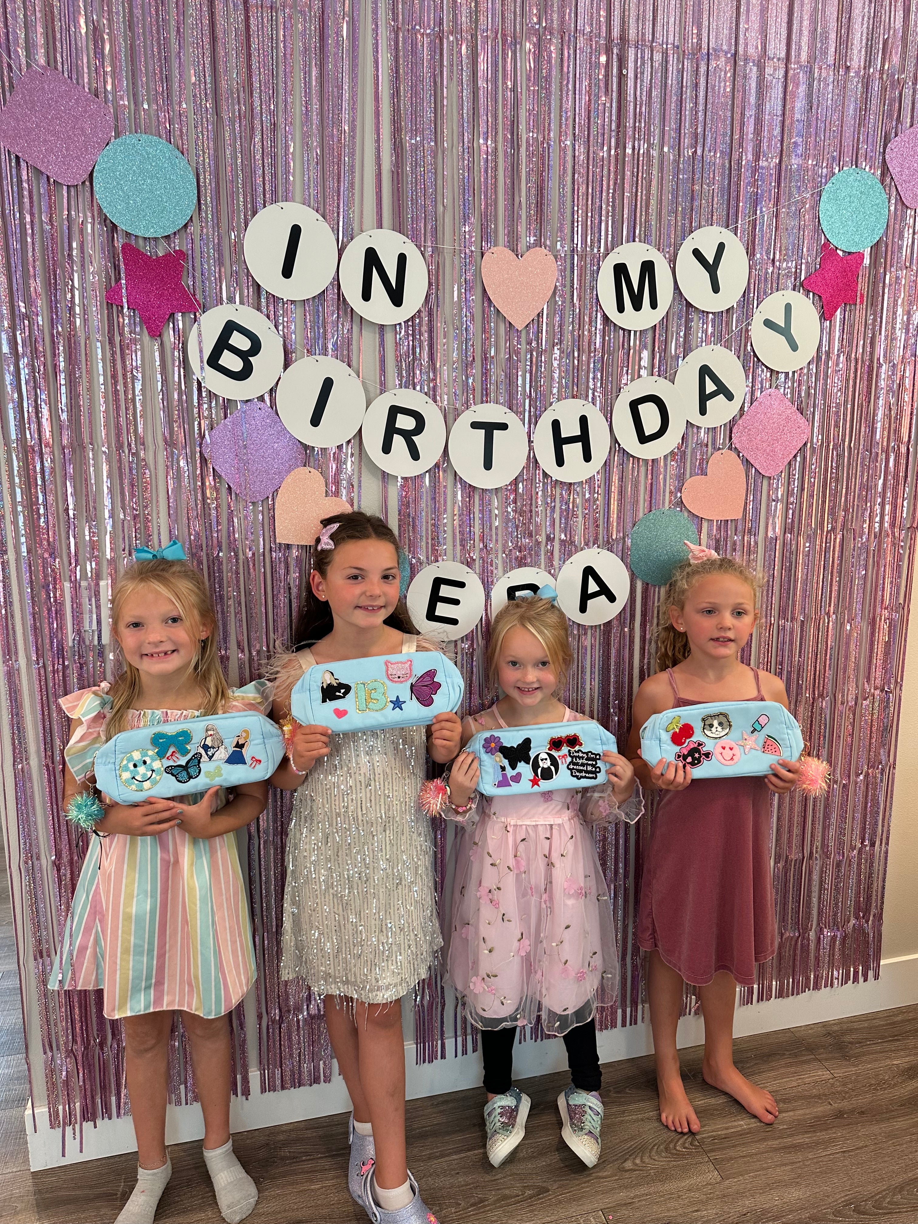 DIY Cosmetics Bag Patch Party