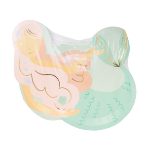 My Mind’s Eye - SEA1040 - Mermaid Shaped Paper Plate