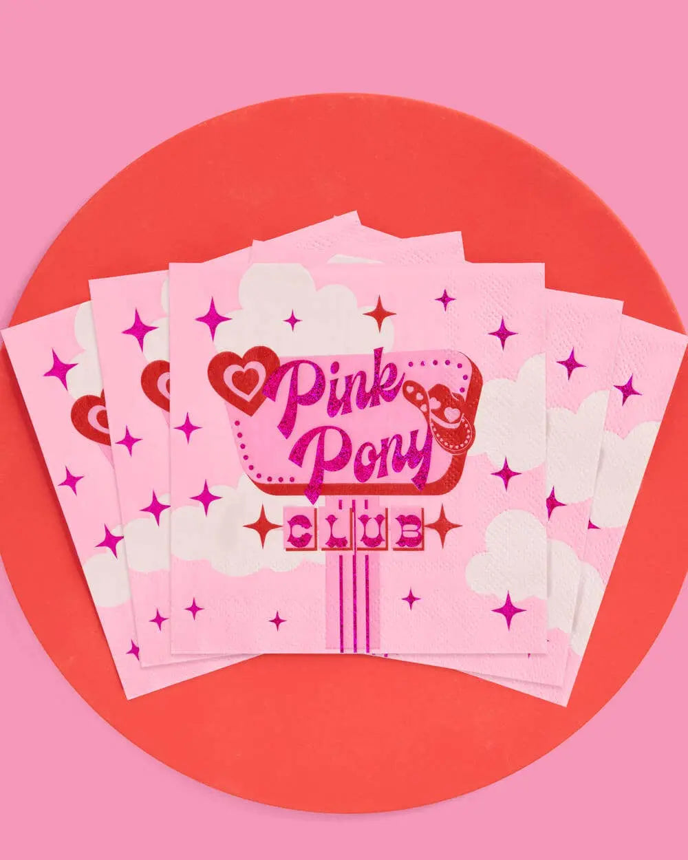 Pink Pony Club Napkins - The Disco Edit