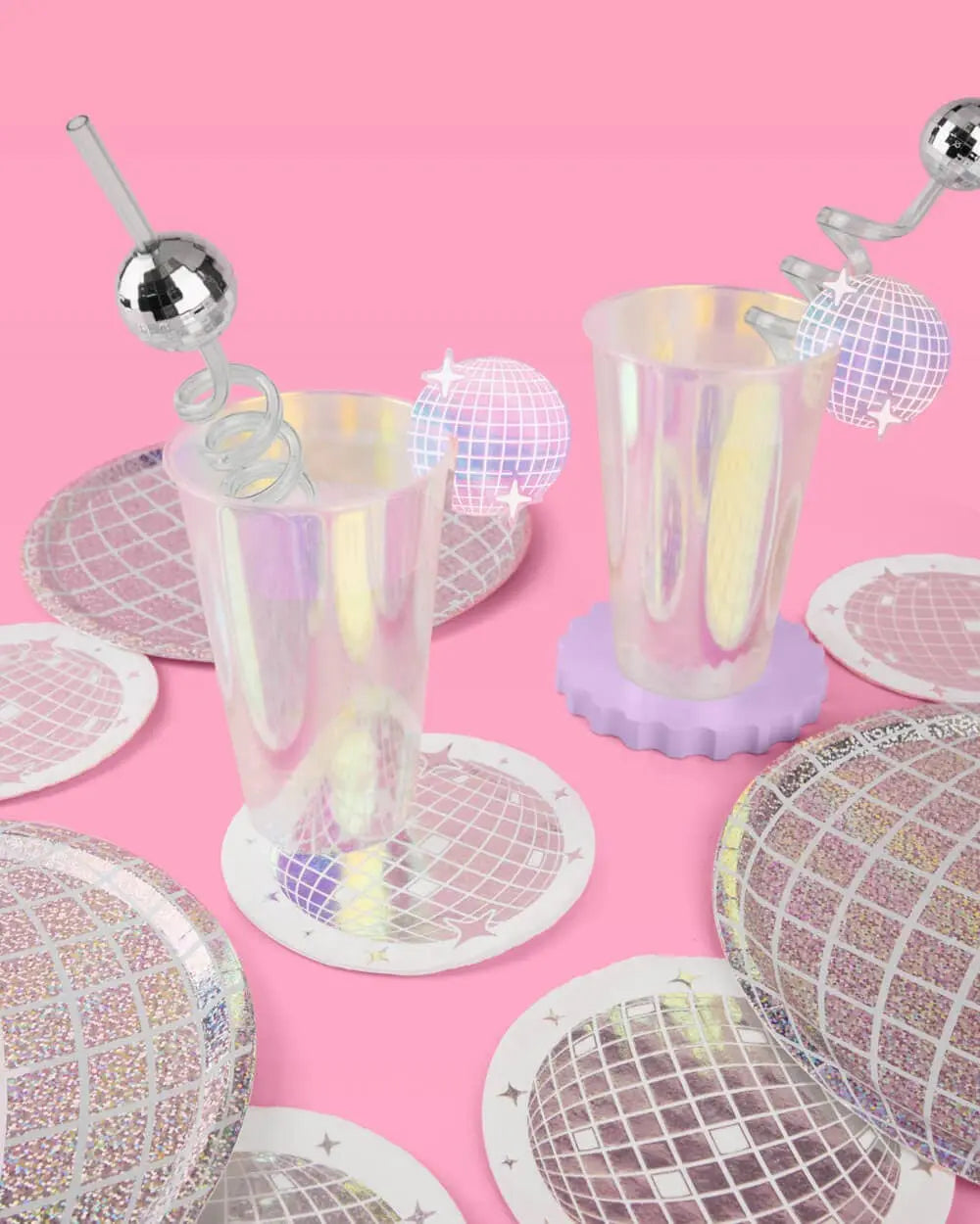 xo, Fetti - Disco Drink Markers - 8 drink markers - The Disco Edit
