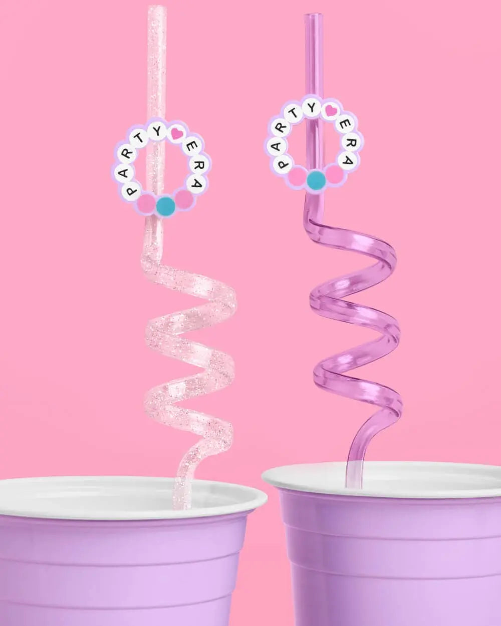 Party Era Straws - 12 reusable straws, Eras party - The Disco Edit