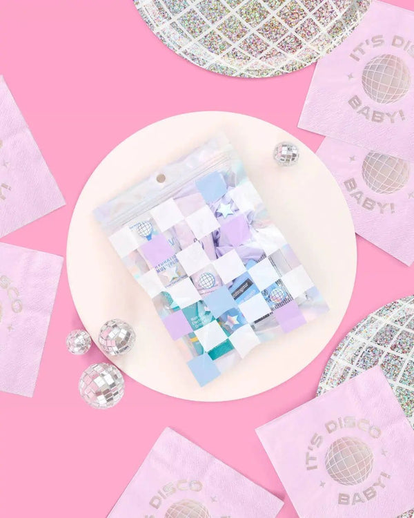 xo, Fetti - Disco Hangover Recovery Pouches, Bachelorette, Birthday Favo - The Disco Edit