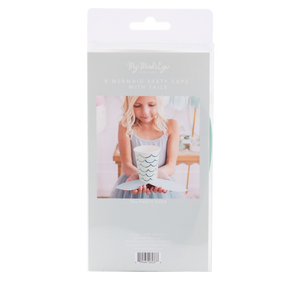 My Mind’s Eye - SEA1011 - Mermaid Tail Paper Party Cups - 12 oz