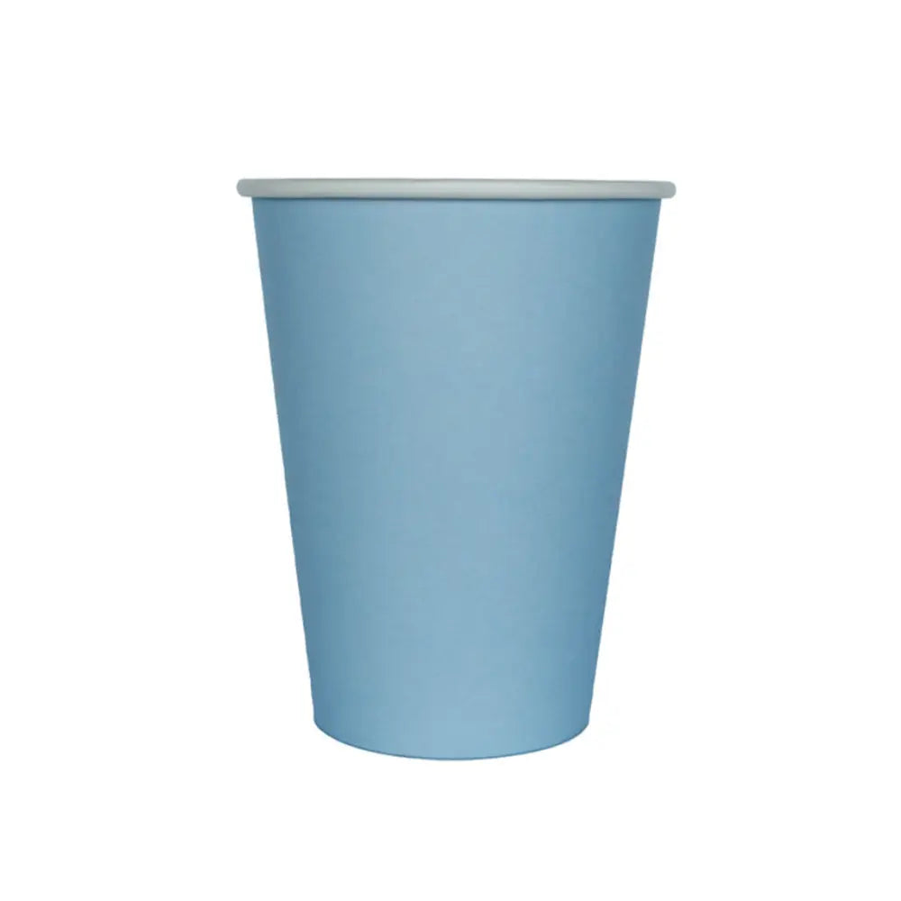 Jollity & Co. + Daydream Society - Shades 12 oz Cups - 8 Pk. - 23 Color Options: Cerulean Jollity & Co. + Daydream Society