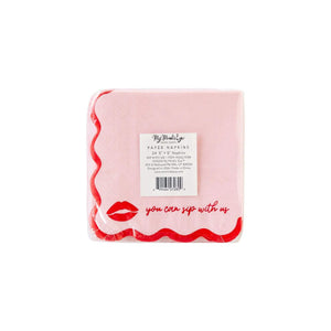 My Mind’s Eye - GAL1038 - Galentines Cocktail Napkin - The Disco Edit