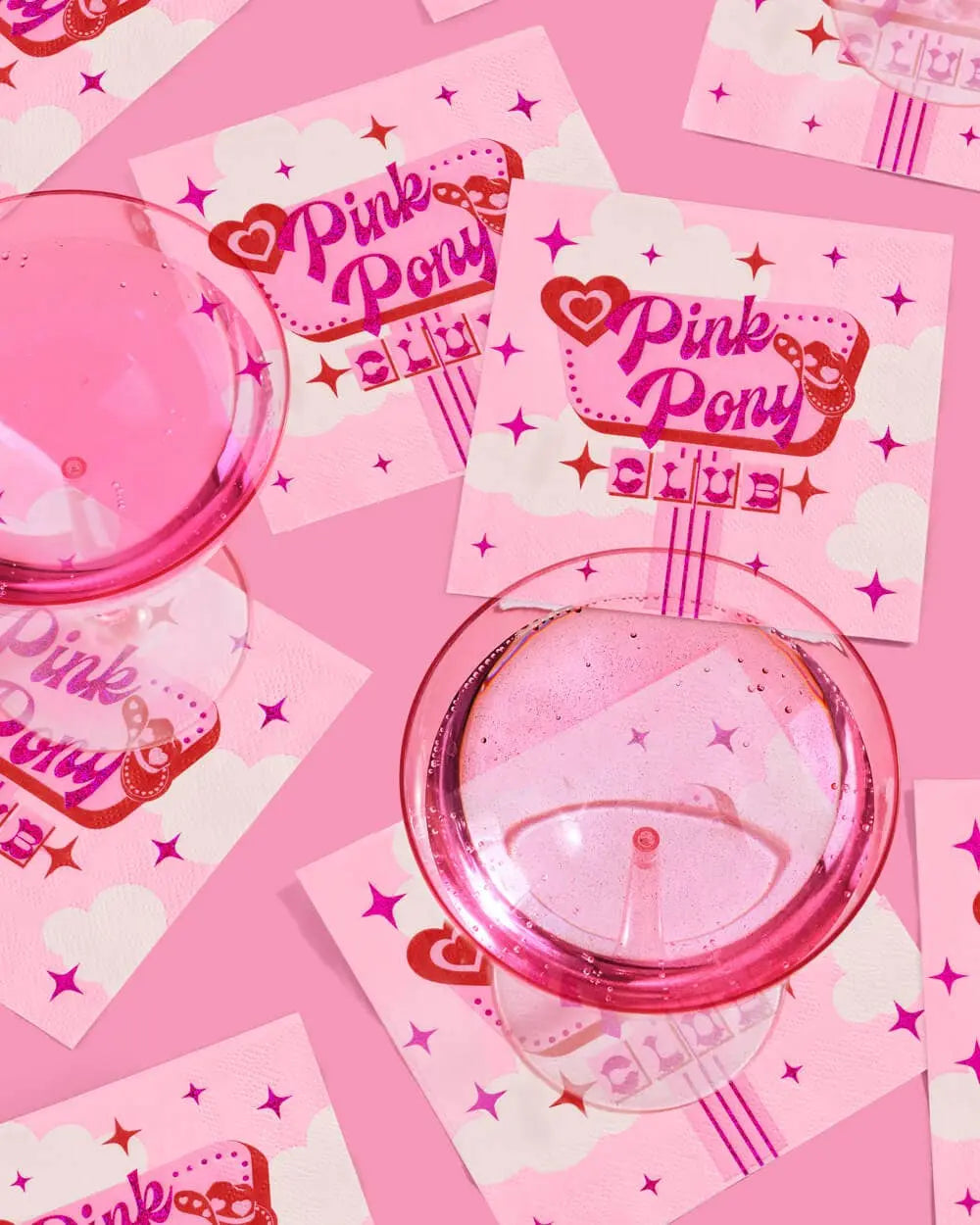 Pink Pony Club Napkins - The Disco Edit