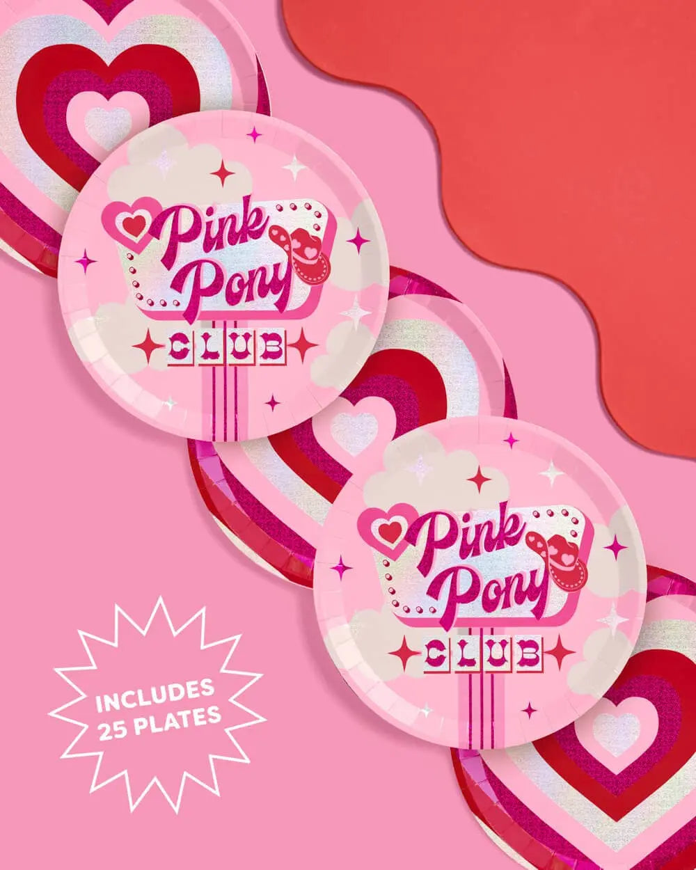Pink Pony Club Plates - The Disco Edit