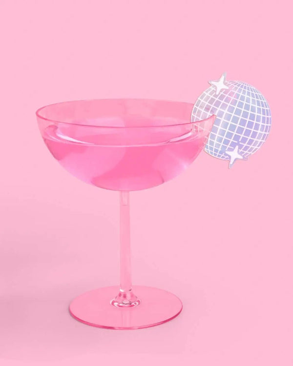 xo, Fetti - Disco Drink Markers - 8 drink markers - The Disco Edit
