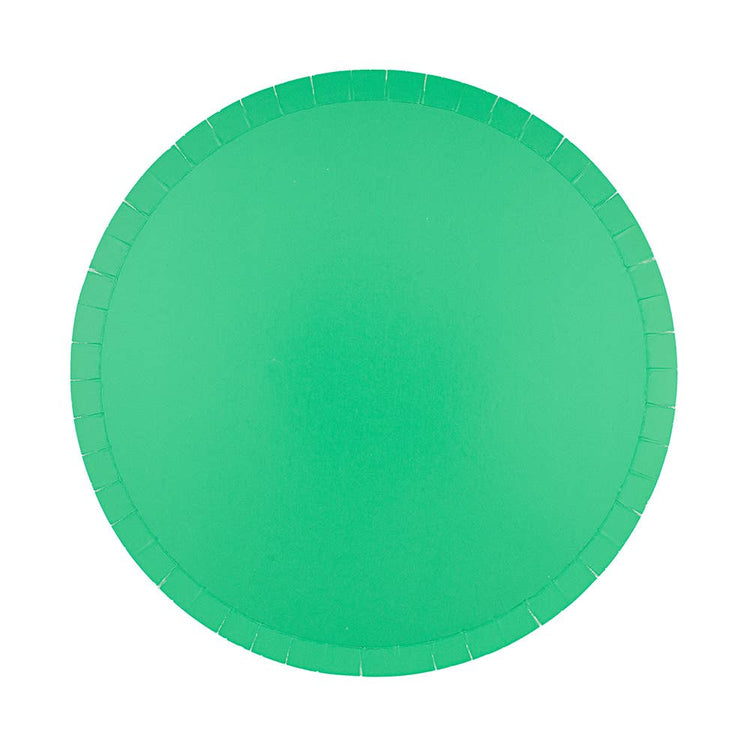 Jollity & Co. + Daydream Society - Shade Collection Dessert Plates - 8 Pk. - 23 Color Options: Cloud - The Disco Edit