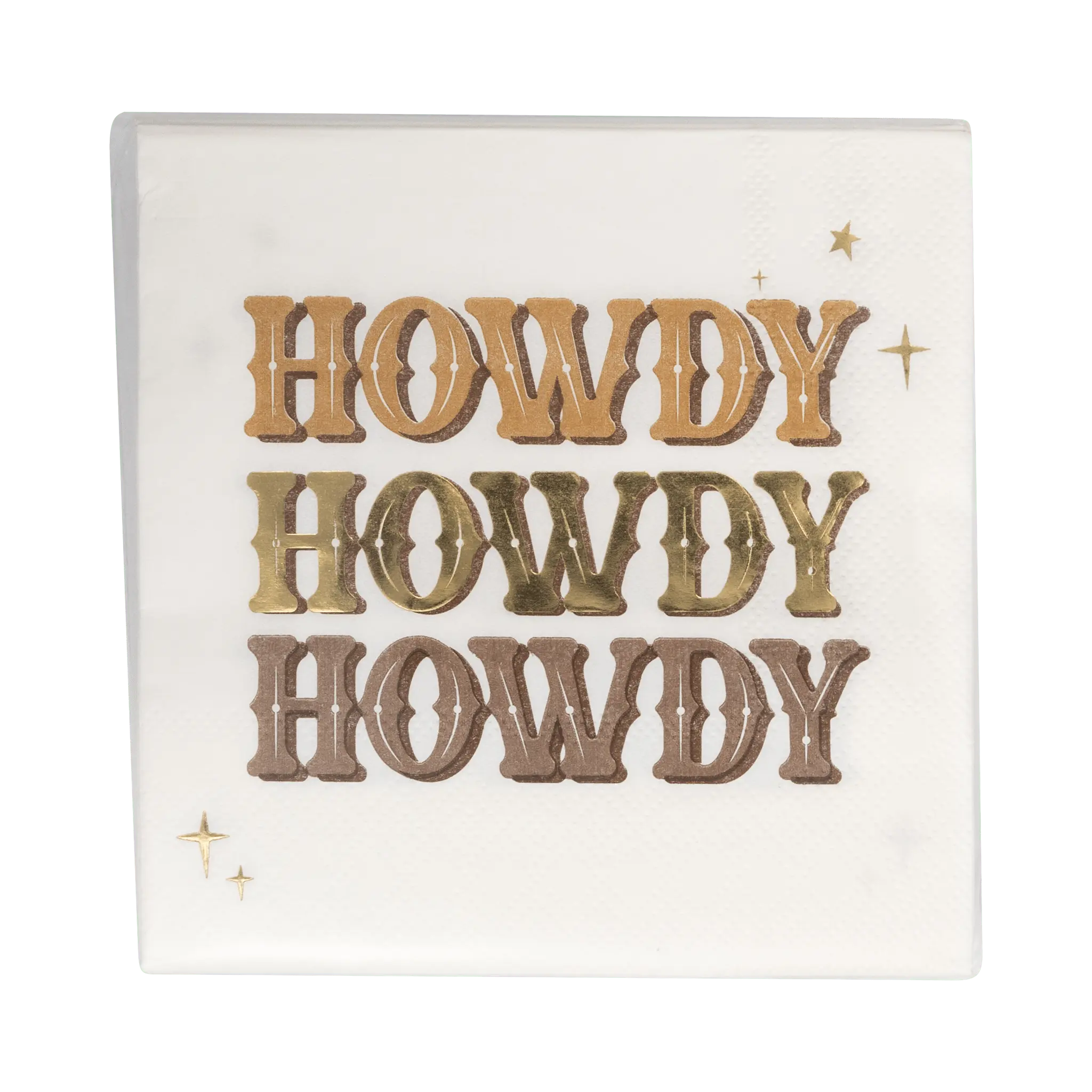 My Mind’s Eye - PLCTS39 - Cowboy Howdy Cocktail Napkin - The Disco Edit