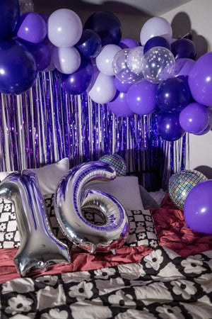 16 Candles DIY Balloon Garland Kit - The Disco Edit