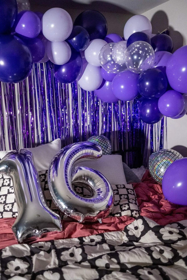 16 Candles DIY Balloon Garland Kit - The Disco Edit
