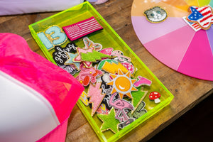 DIY Custom Trucker Hat Bar Activity - The Disco Edit