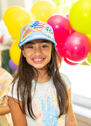 DIY Custom Trucker Hat Bar Activity - The Disco Edit