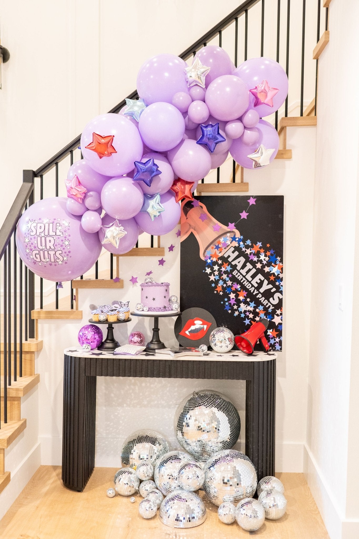 Olivia Rodrigo Inspired DIY Balloon Garland Kit - The Disco Edit