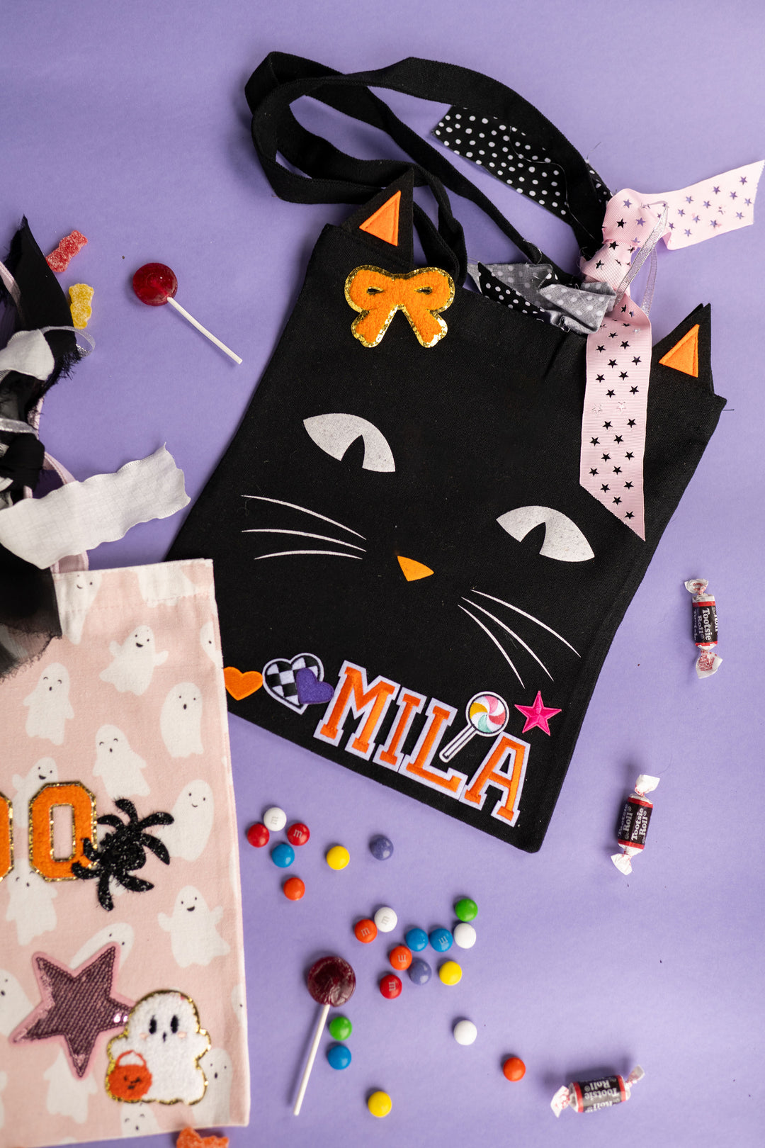Trick Or Treat Bag Patch Party Kit