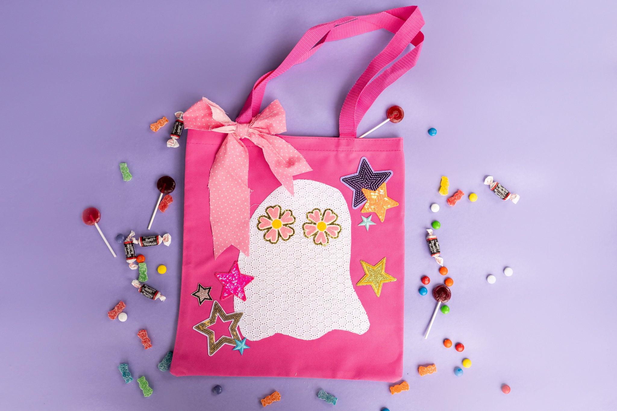 Trick Or Treat Bag Patch Party Kit